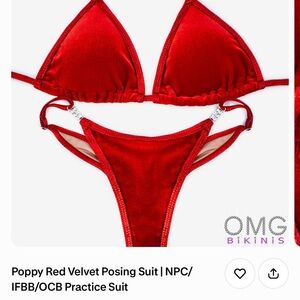 Red Velvet Bra
